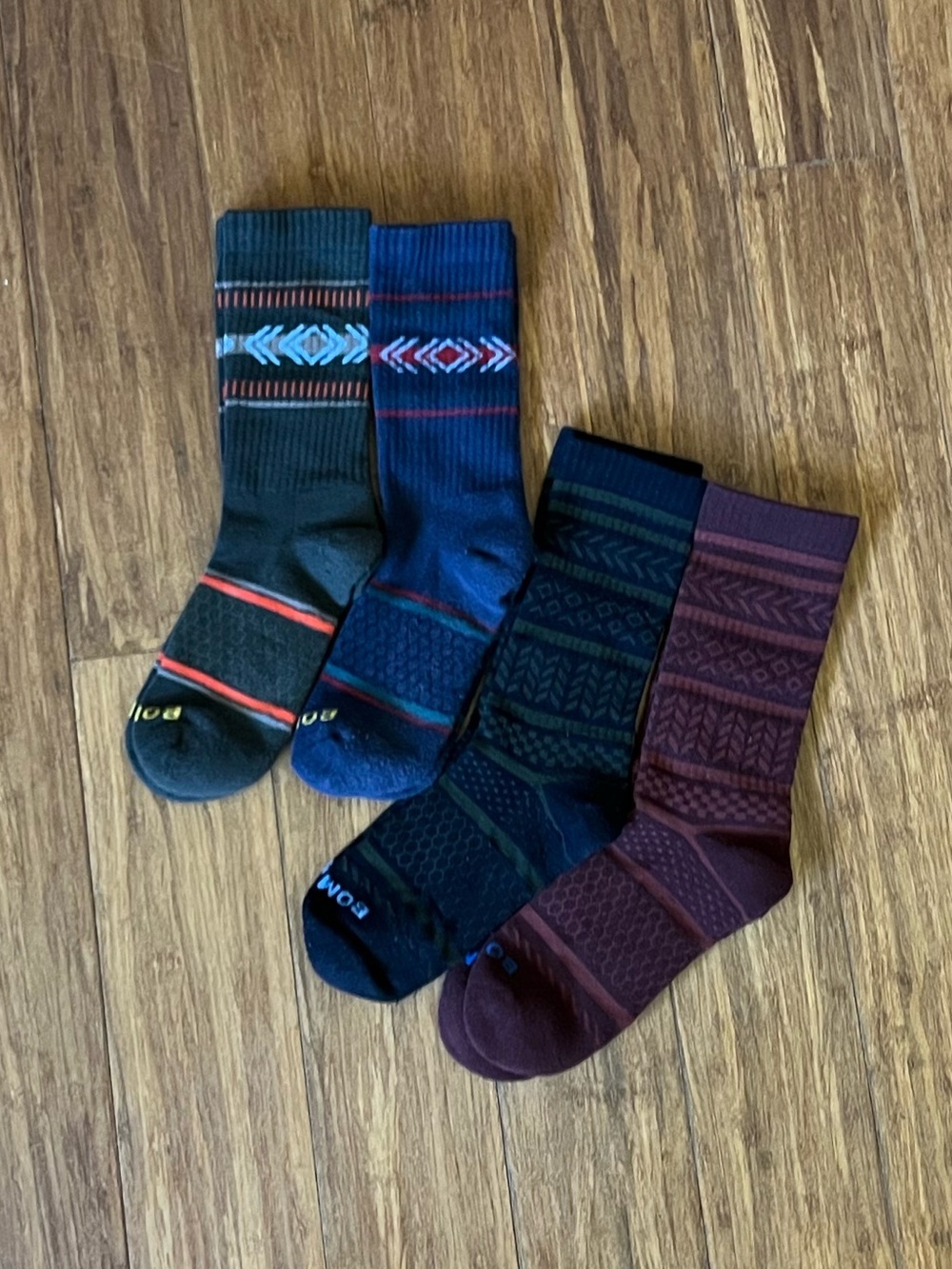 Bombas Crew Sock Bundle of 4